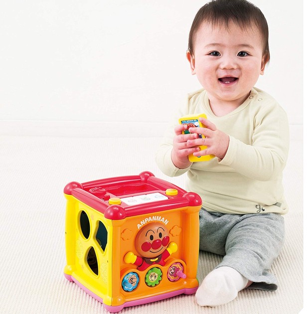 孩子與麵包超人多功能益智方塊